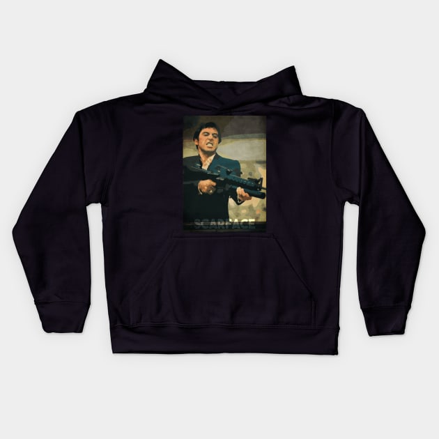 Scarface Kids Hoodie by Durro